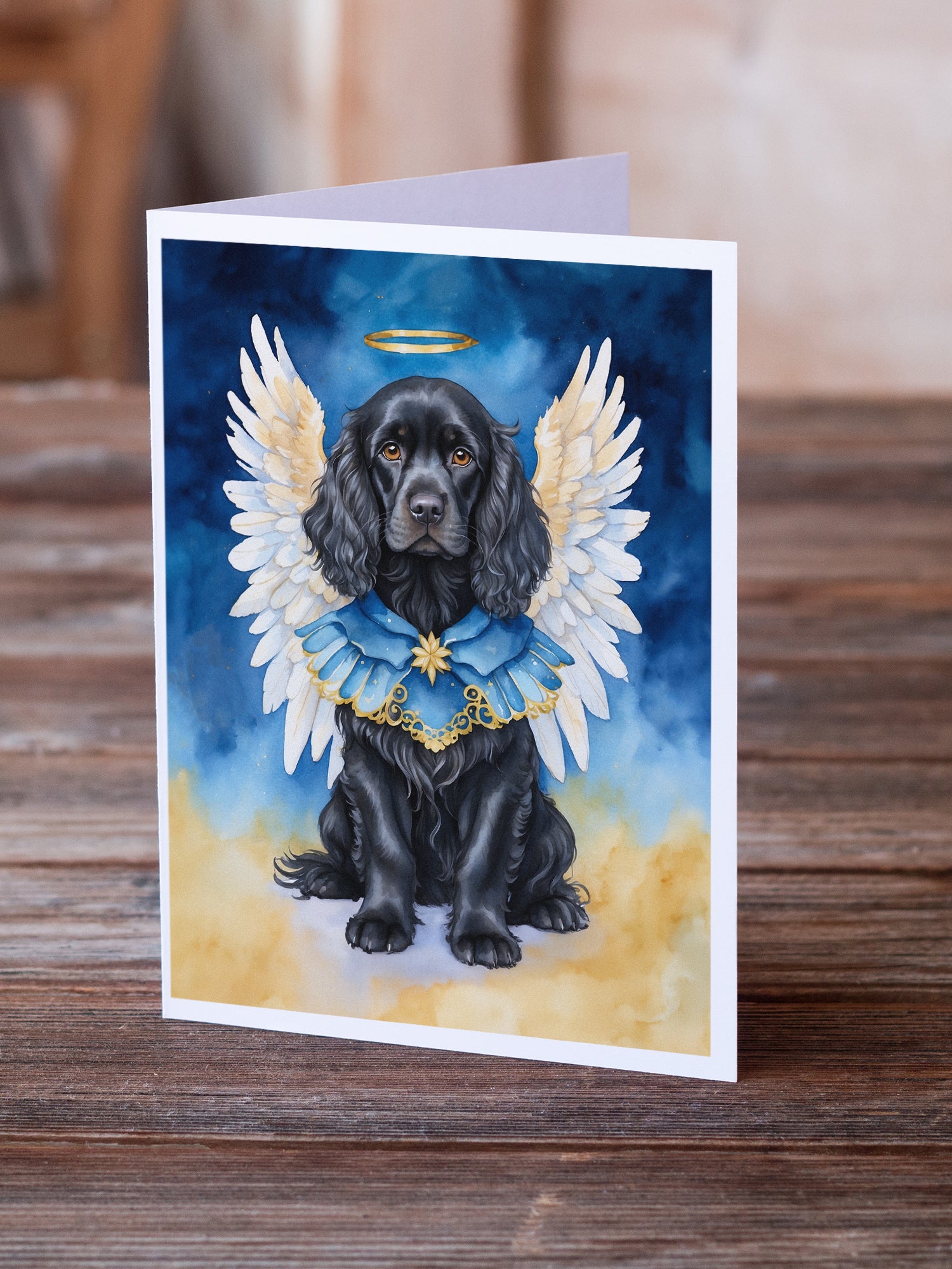 Cocker Spaniel My Angel Greeting Cards Pack of 8
