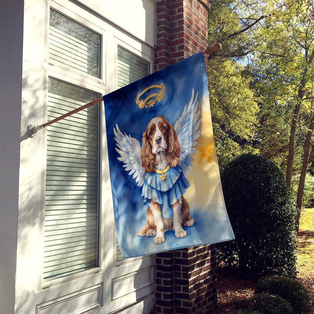 Cocker Spaniel My Angel House Flag
