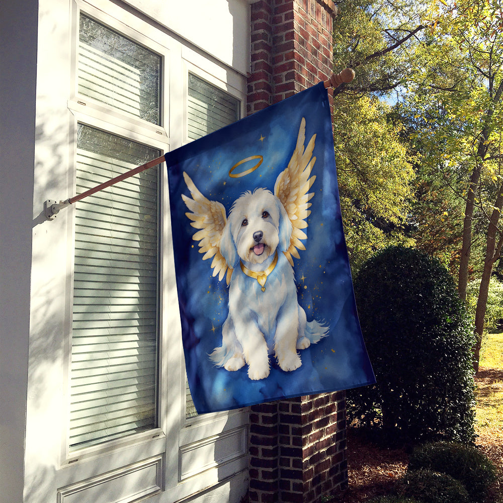 Coton de Tulear My Angel House Flag
