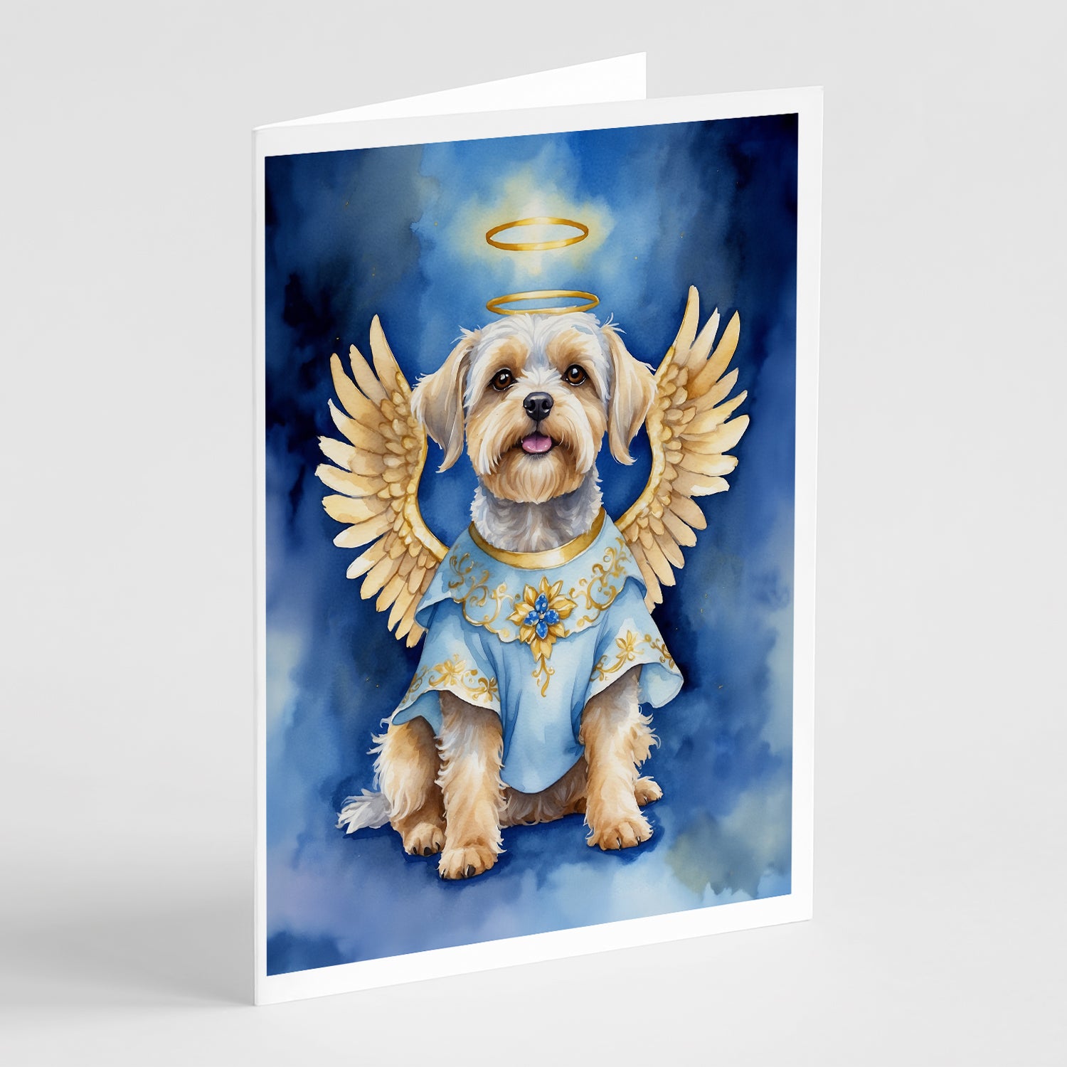 Buy this Dandie Dinmont Terrier My Angel Greeting Cards Pack of 8