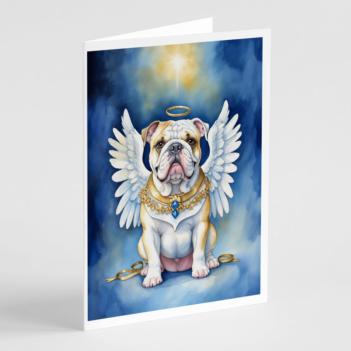 Buy this English Bulldog My Angel Greeting Cards Pack of 8