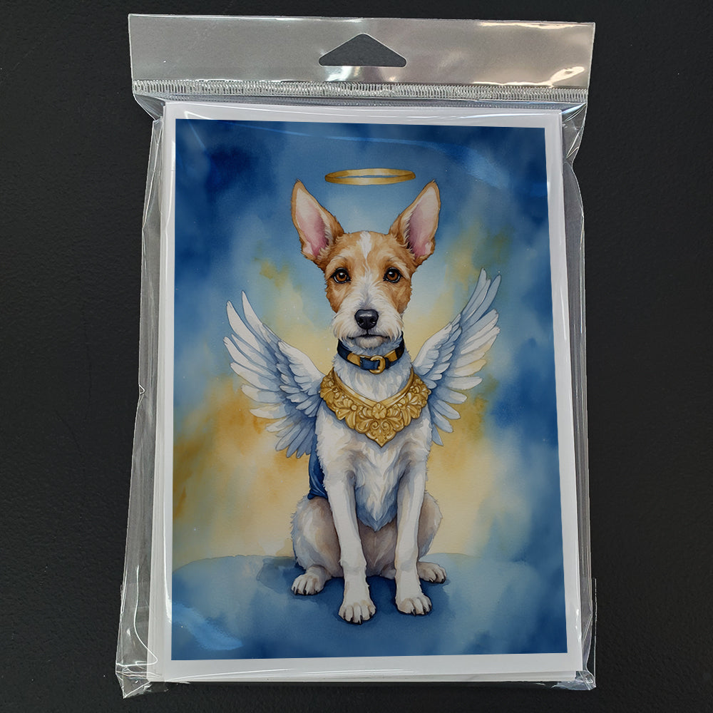 Fox Terrier My Angel Greeting Cards Pack of 8
