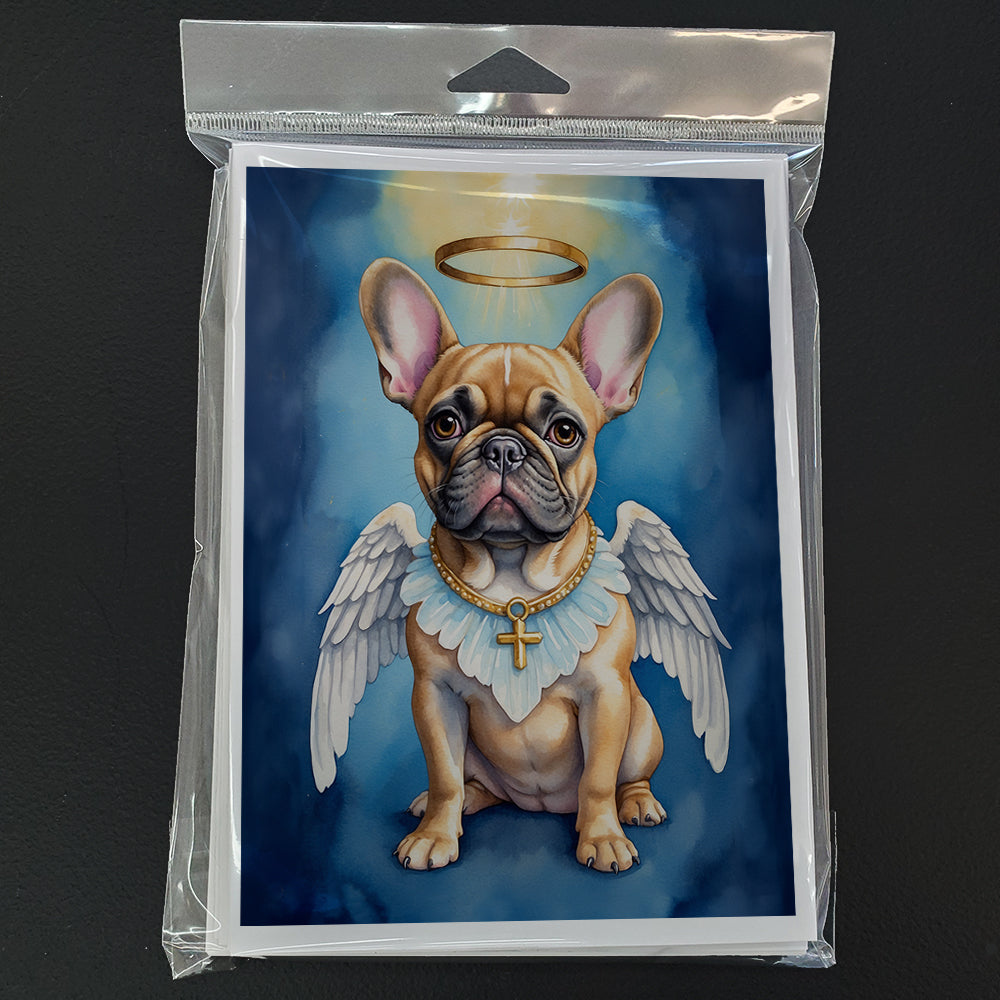 French Bulldog My Angel Greeting Cards Pack of 8