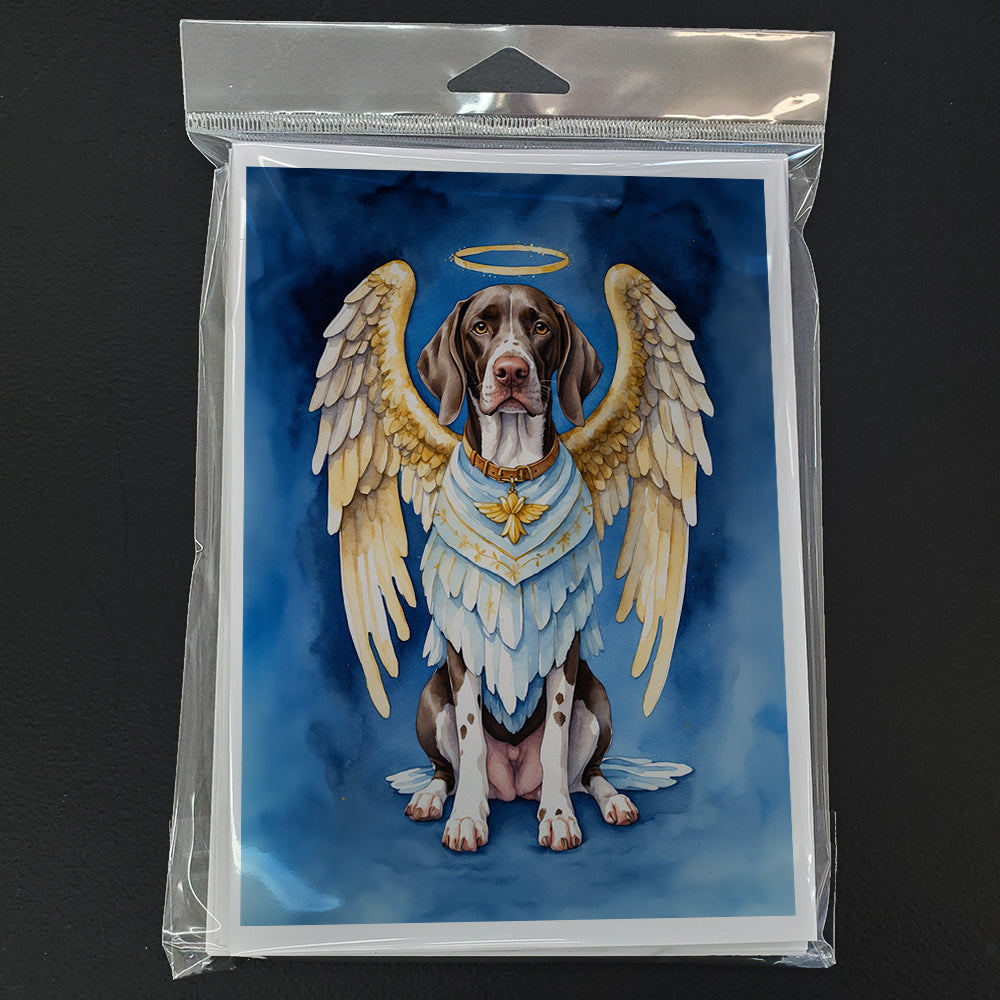 German Shorthaired Pointer My Angel Greeting Cards Pack of 8