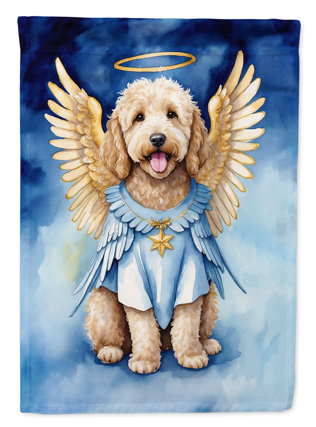 Buy this Goldendoodle My Angel Garden Flag