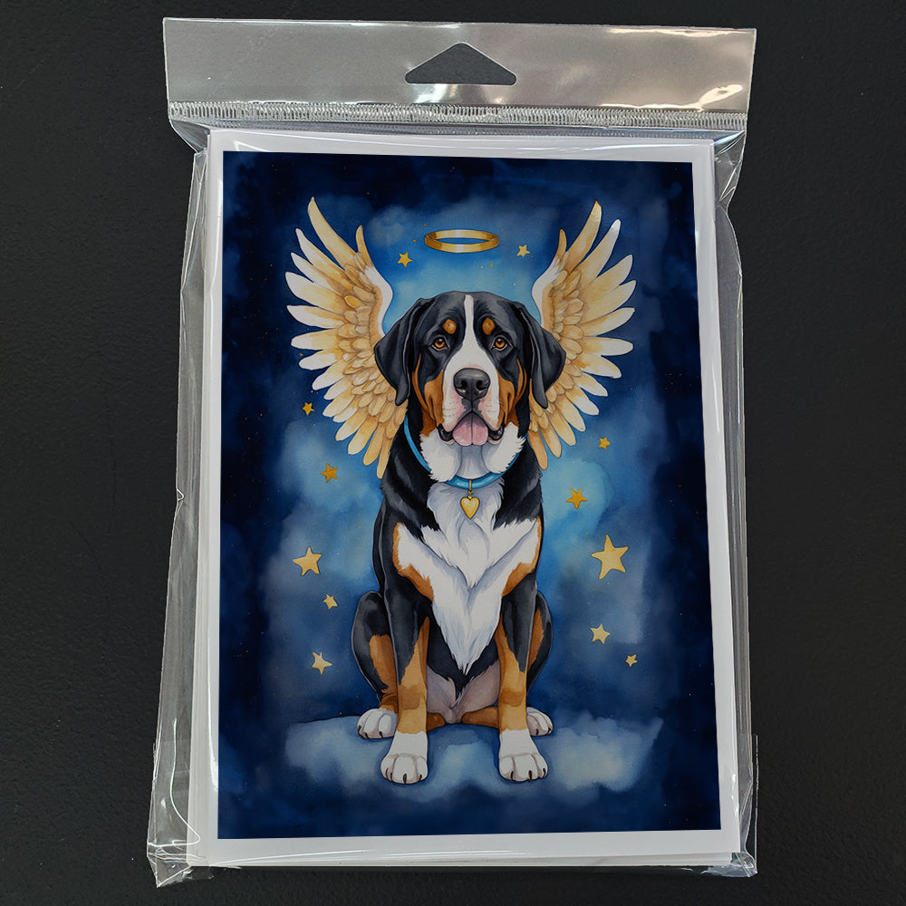 Greater Swiss Mountain Dog My Angel Greeting Cards Pack of 8