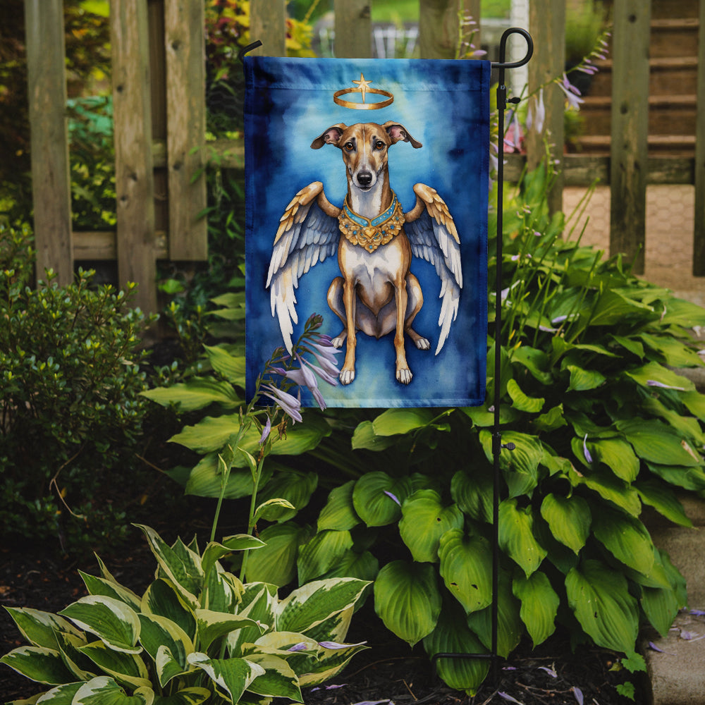 Greyhound My Angel Garden Flag