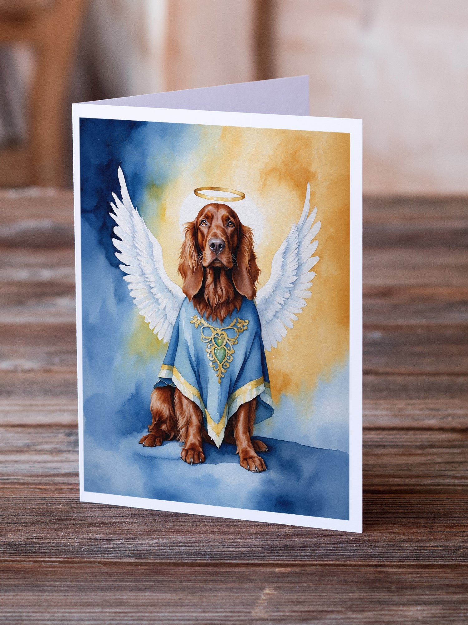 Buy this Irish Setter My Angel Greeting Cards Pack of 8