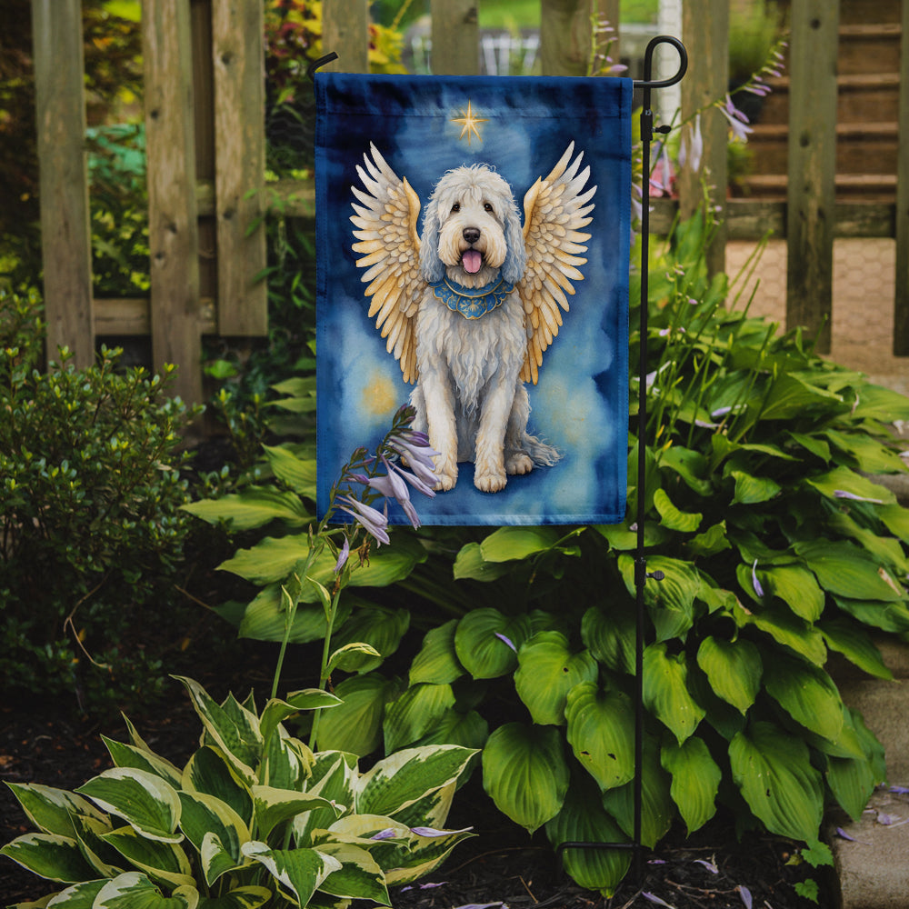 Komondor My Angel Garden Flag