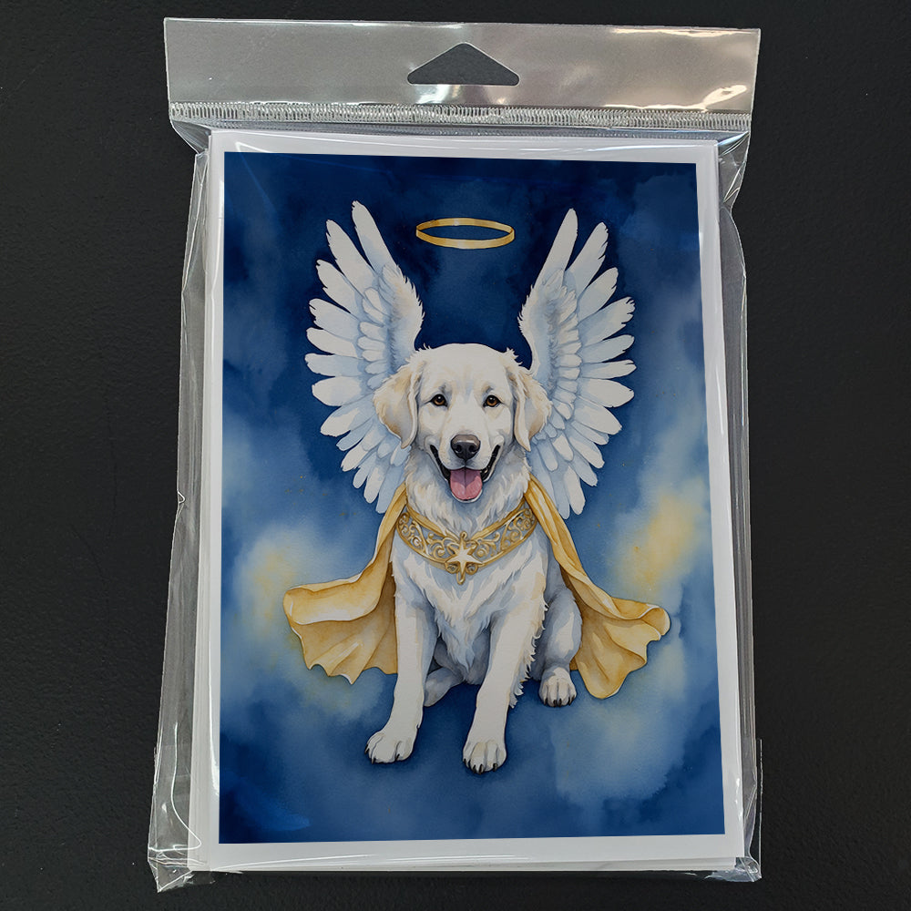 Kuvasz My Angel Greeting Cards Pack of 8