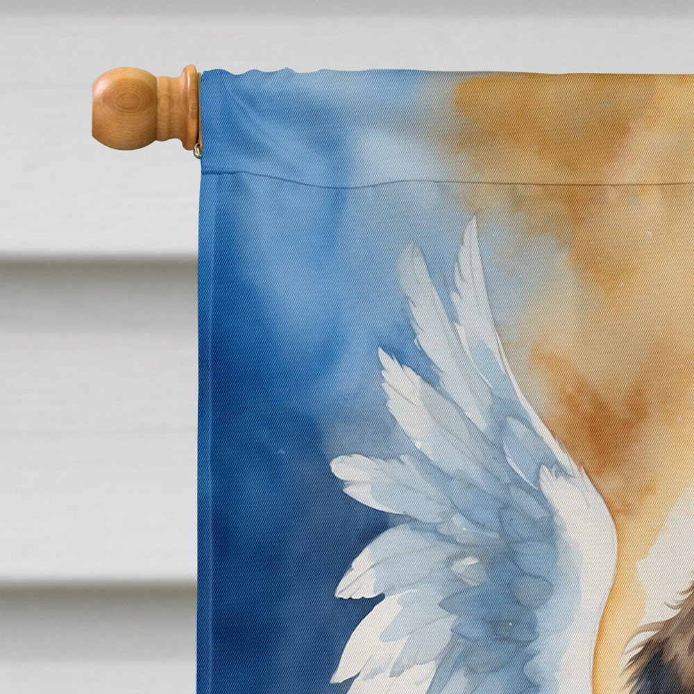 Leonberger My Angel House Flag