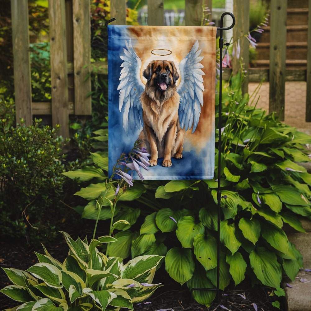 Leonberger My Angel Garden Flag