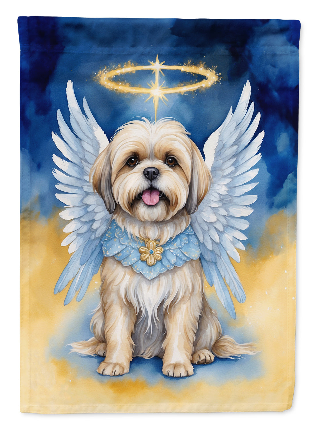 Buy this Lhasa Apso My Angel House Flag