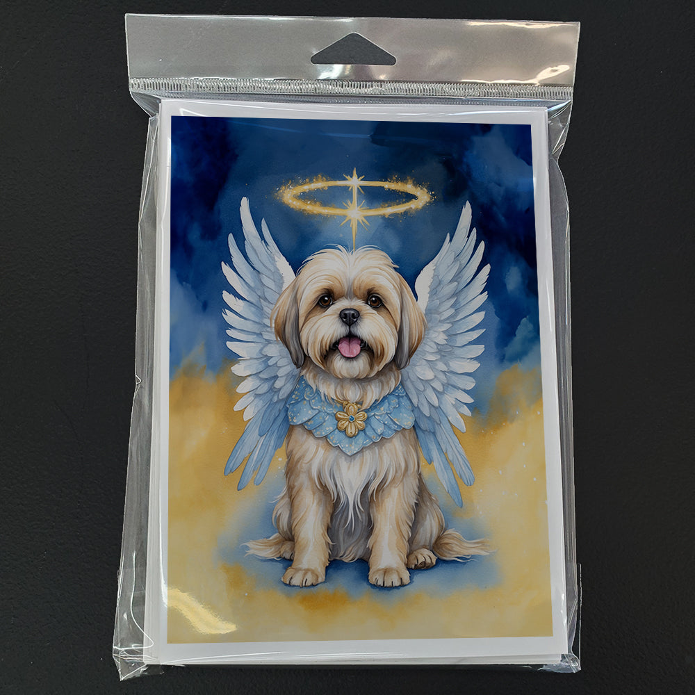 Lhasa Apso My Angel Greeting Cards Pack of 8