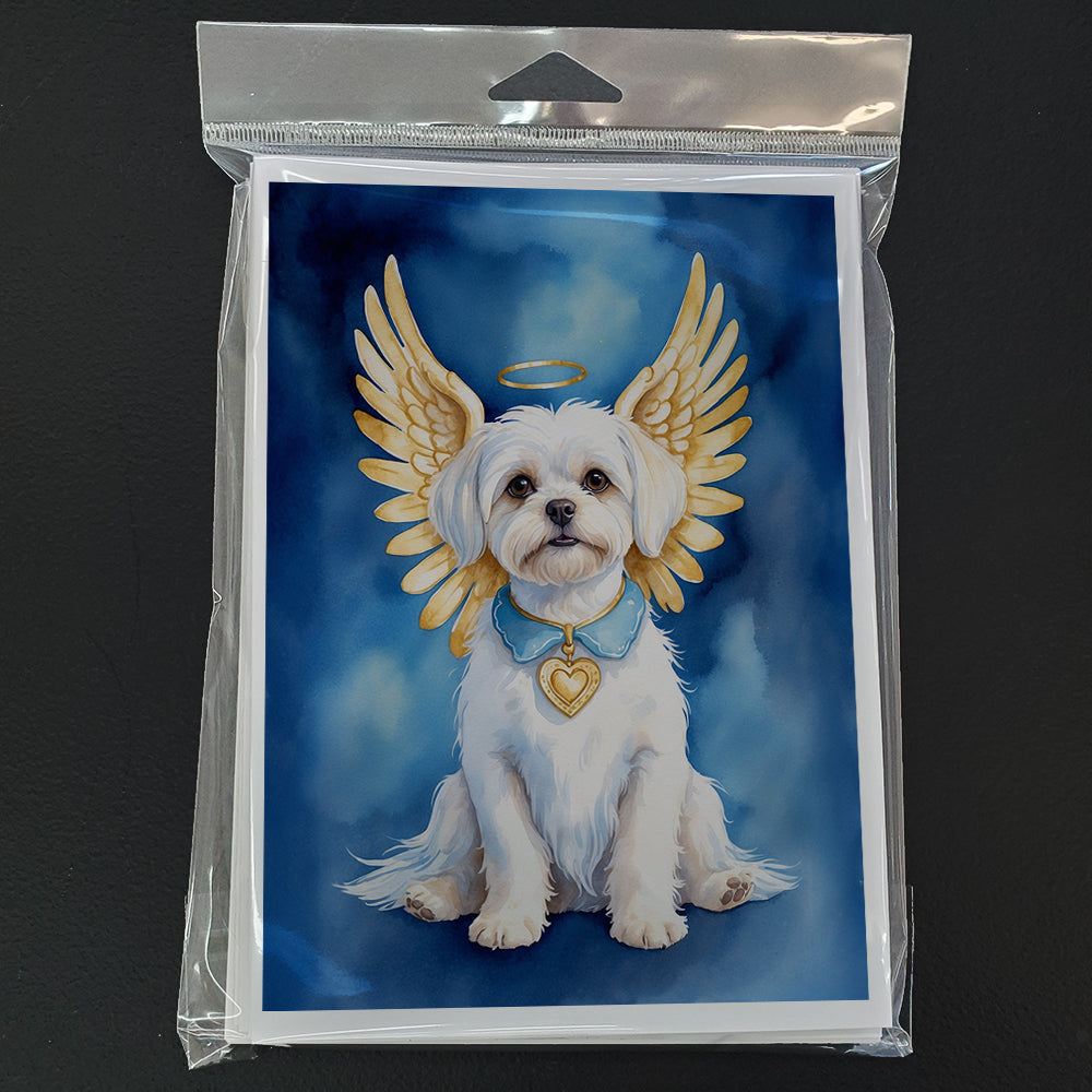 Maltese My Angel Greeting Cards Pack of 8