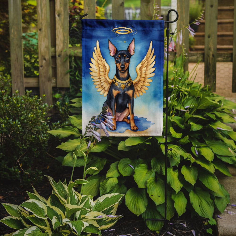 Manchester Terrier My Angel Garden Flag