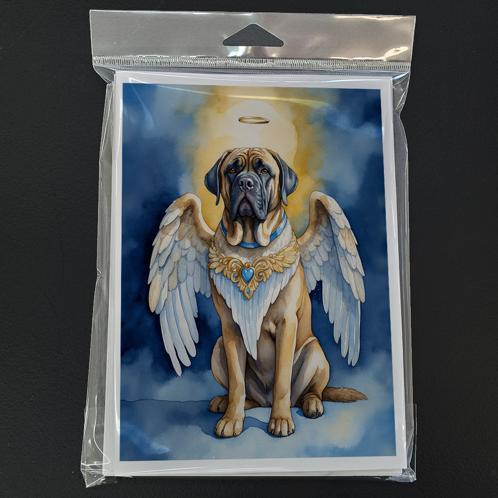 Mastiff My Angel Greeting Cards Pack of 8