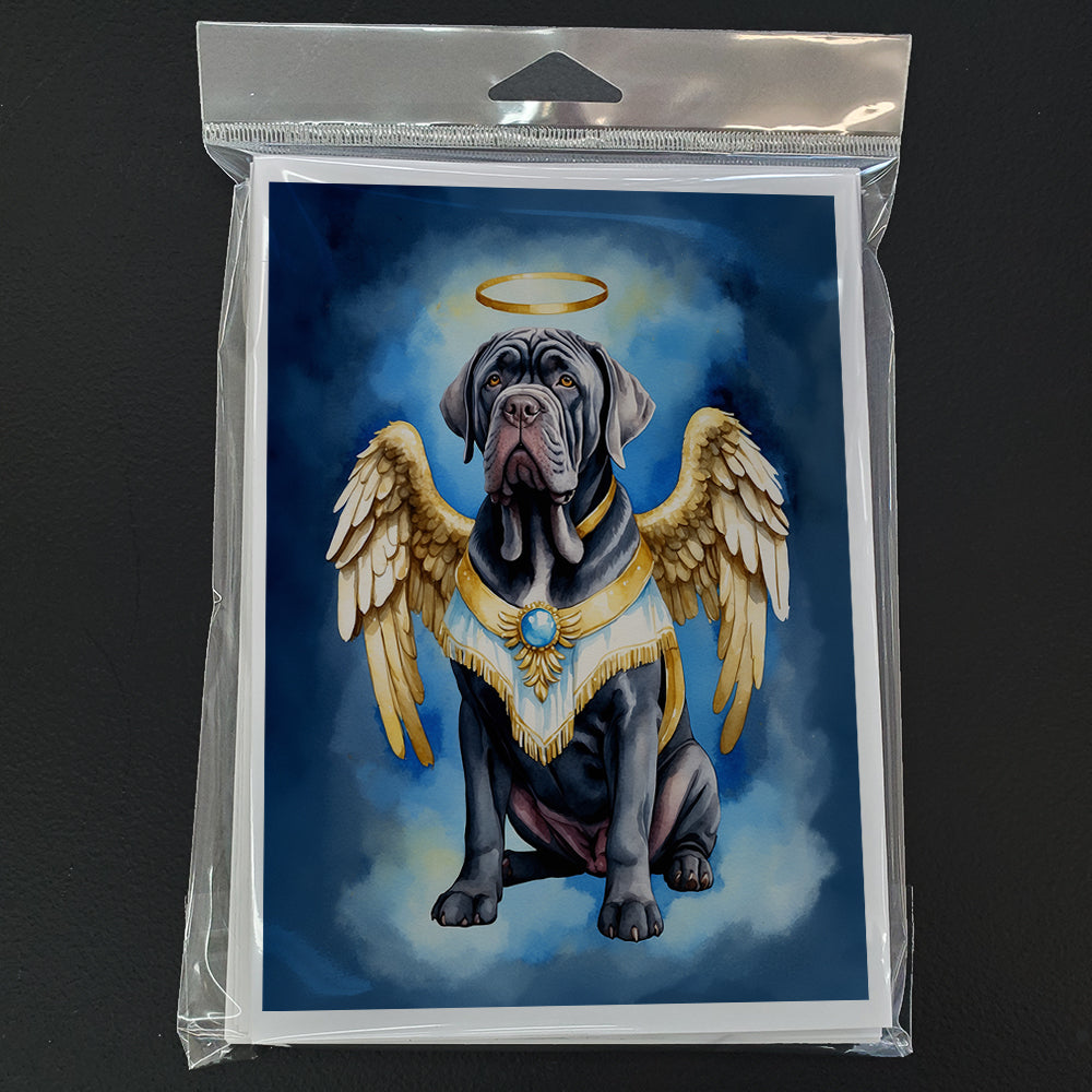 Neapolitan Mastiff My Angel Greeting Cards Pack of 8