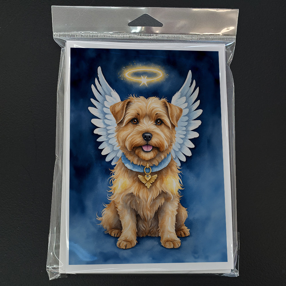 Norfolk Terrier My Angel Greeting Cards Pack of 8