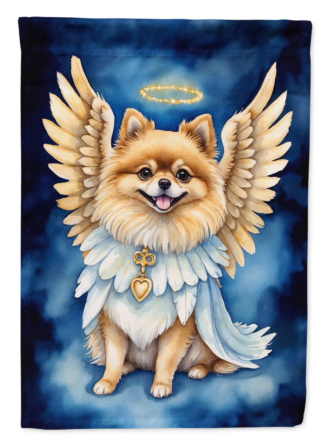 Buy this Pomeranian My Angel Garden Flag