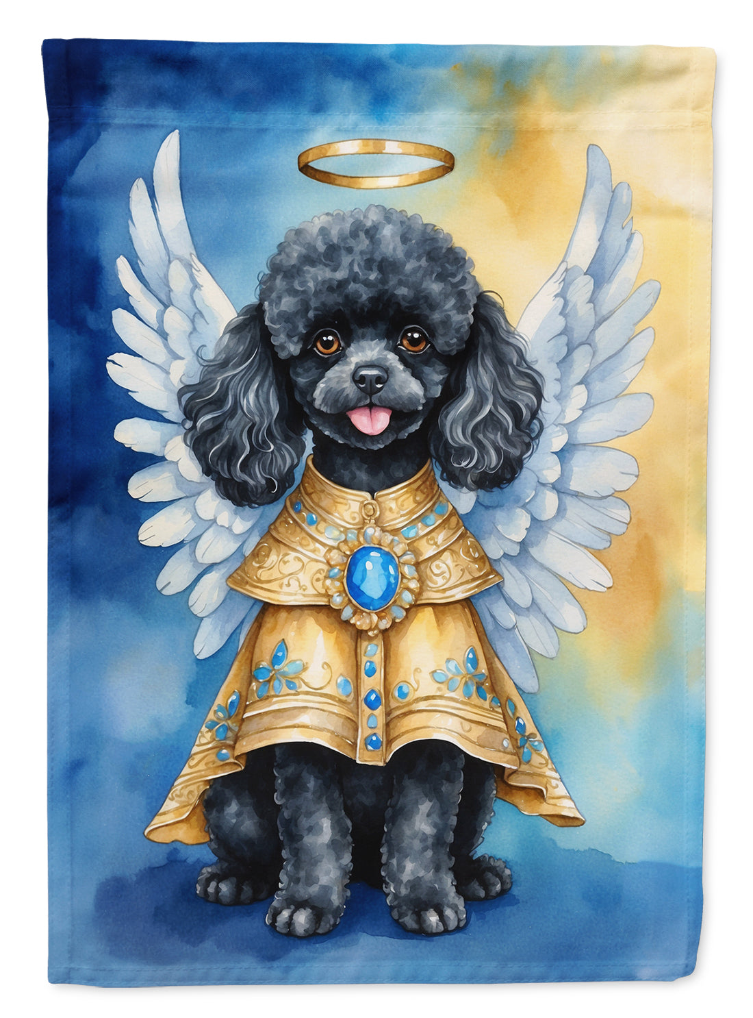 Buy this Black Poodle My Angel Garden Flag