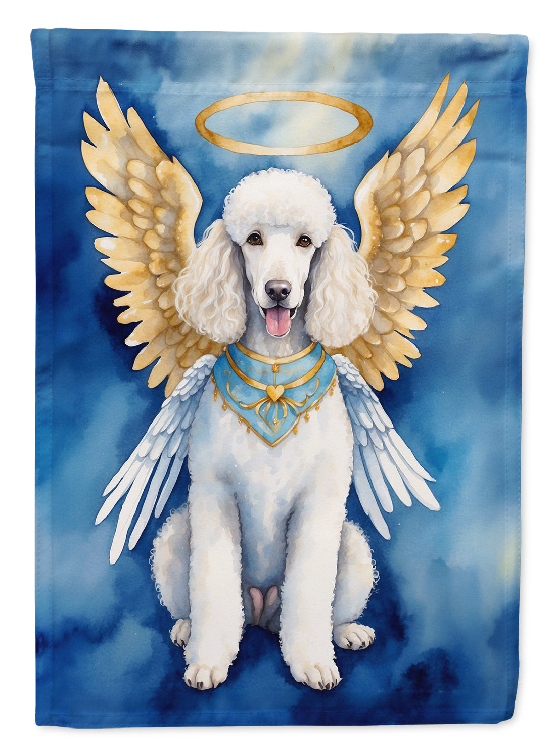 Buy this White Poodle My Angel House Flag