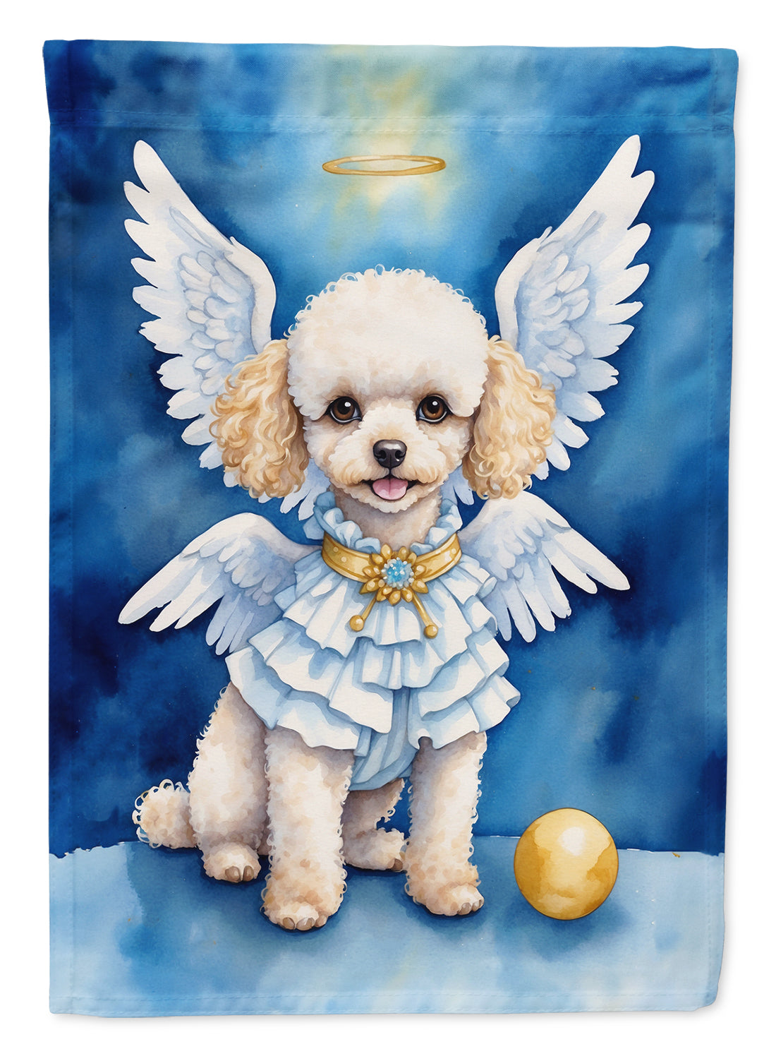 Buy this Poodle My Angel House Flag