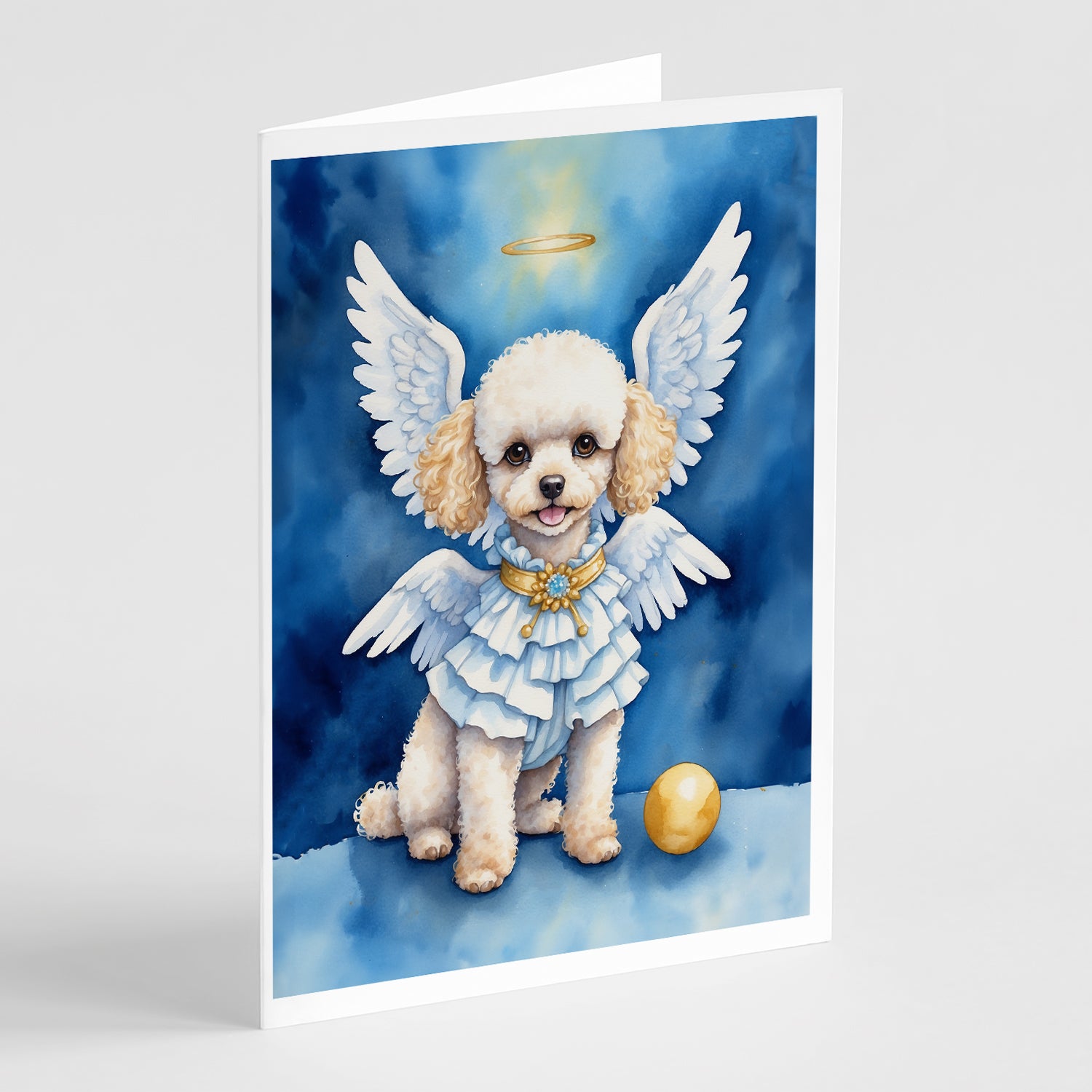 Buy this Poodle My Angel Greeting Cards Pack of 8