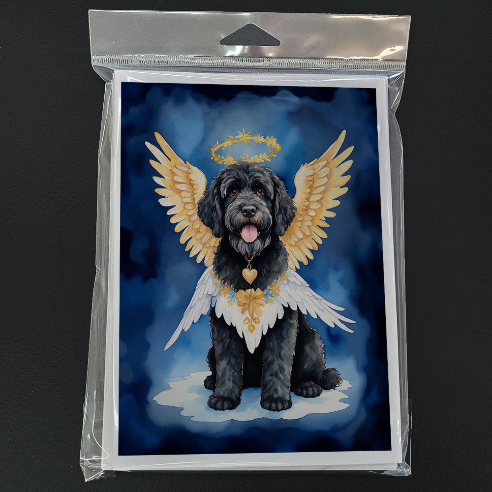 Portuguese Water Dog My Angel Greeting Cards Pack of 8