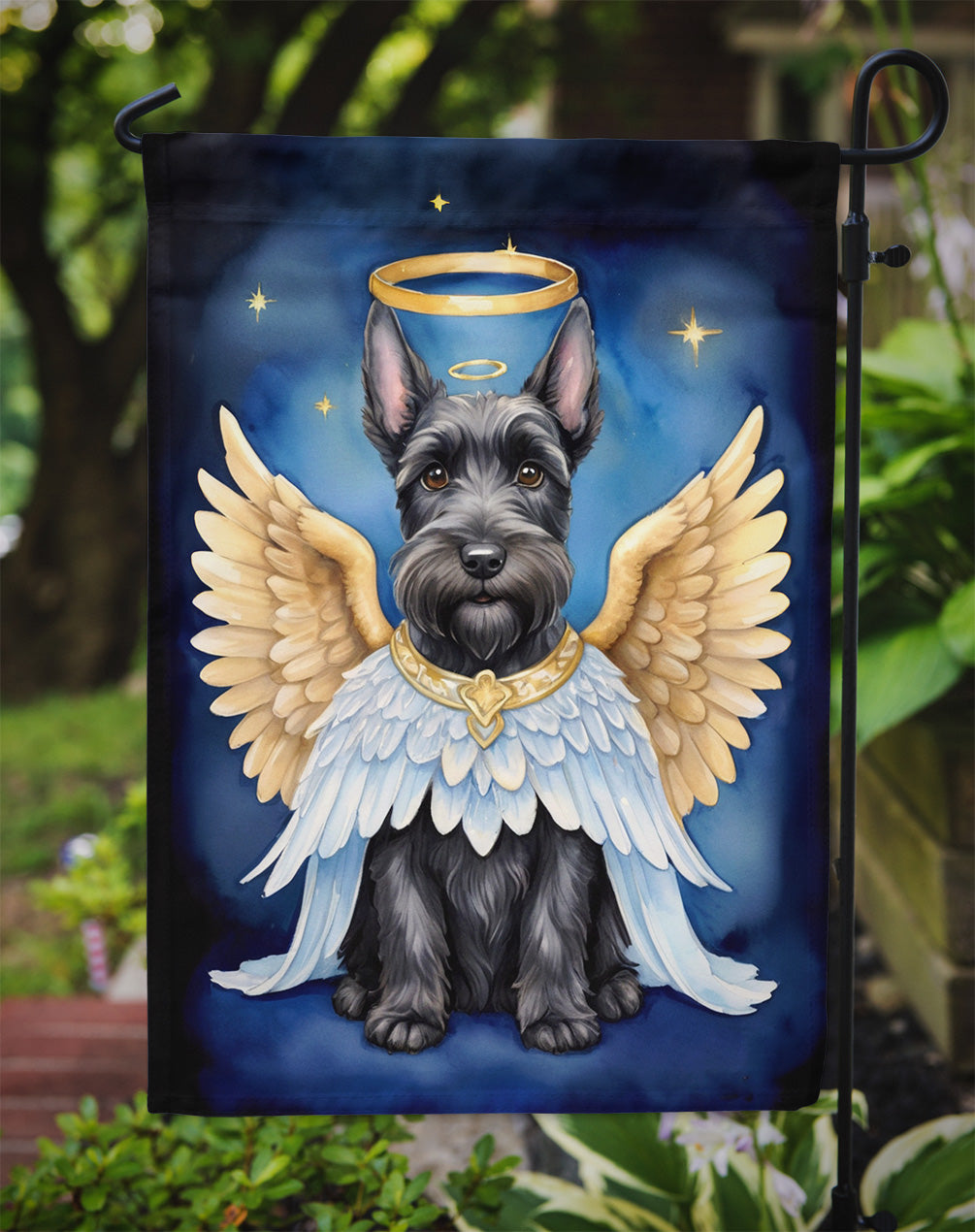 Scottish Terrier My Angel Garden Flag