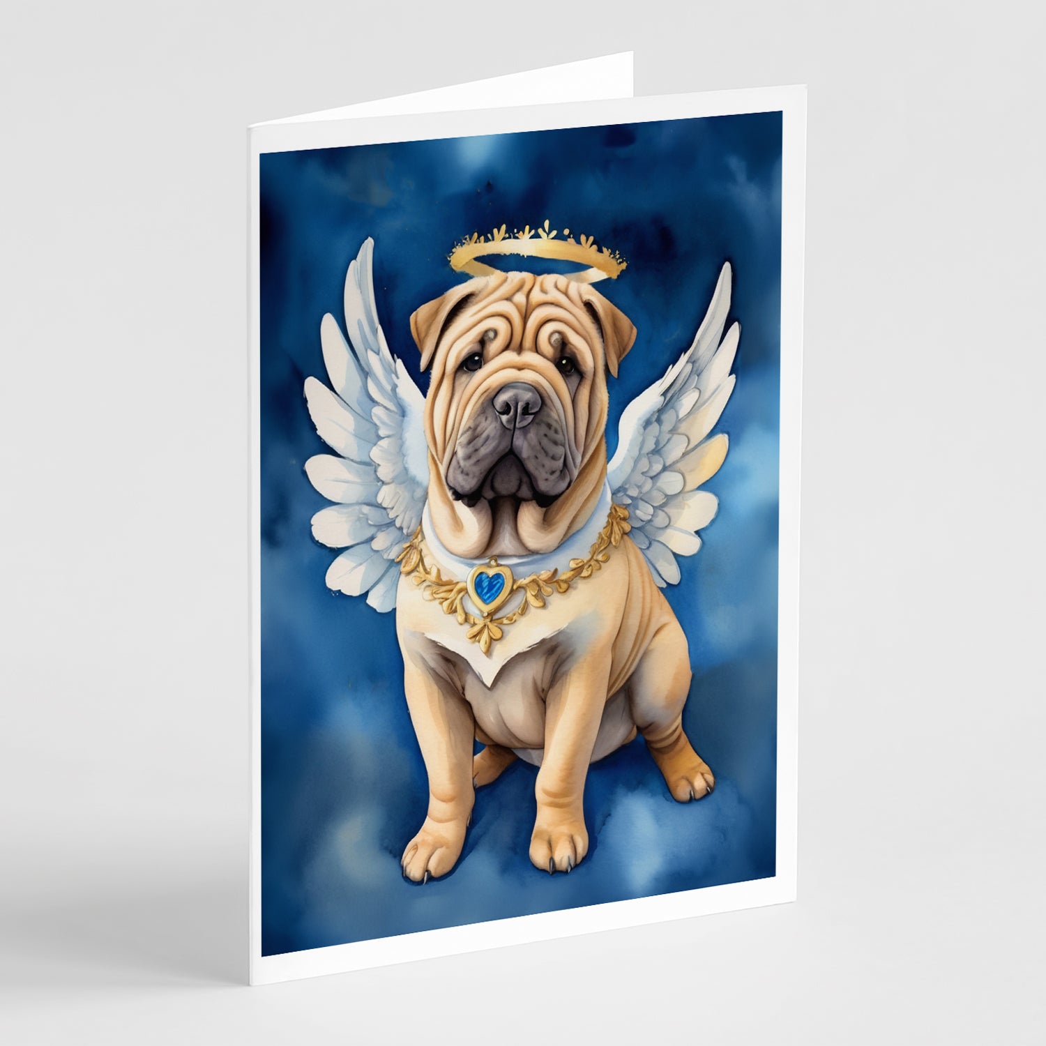 Buy this Shar Pei My Angel Greeting Cards Pack of 8