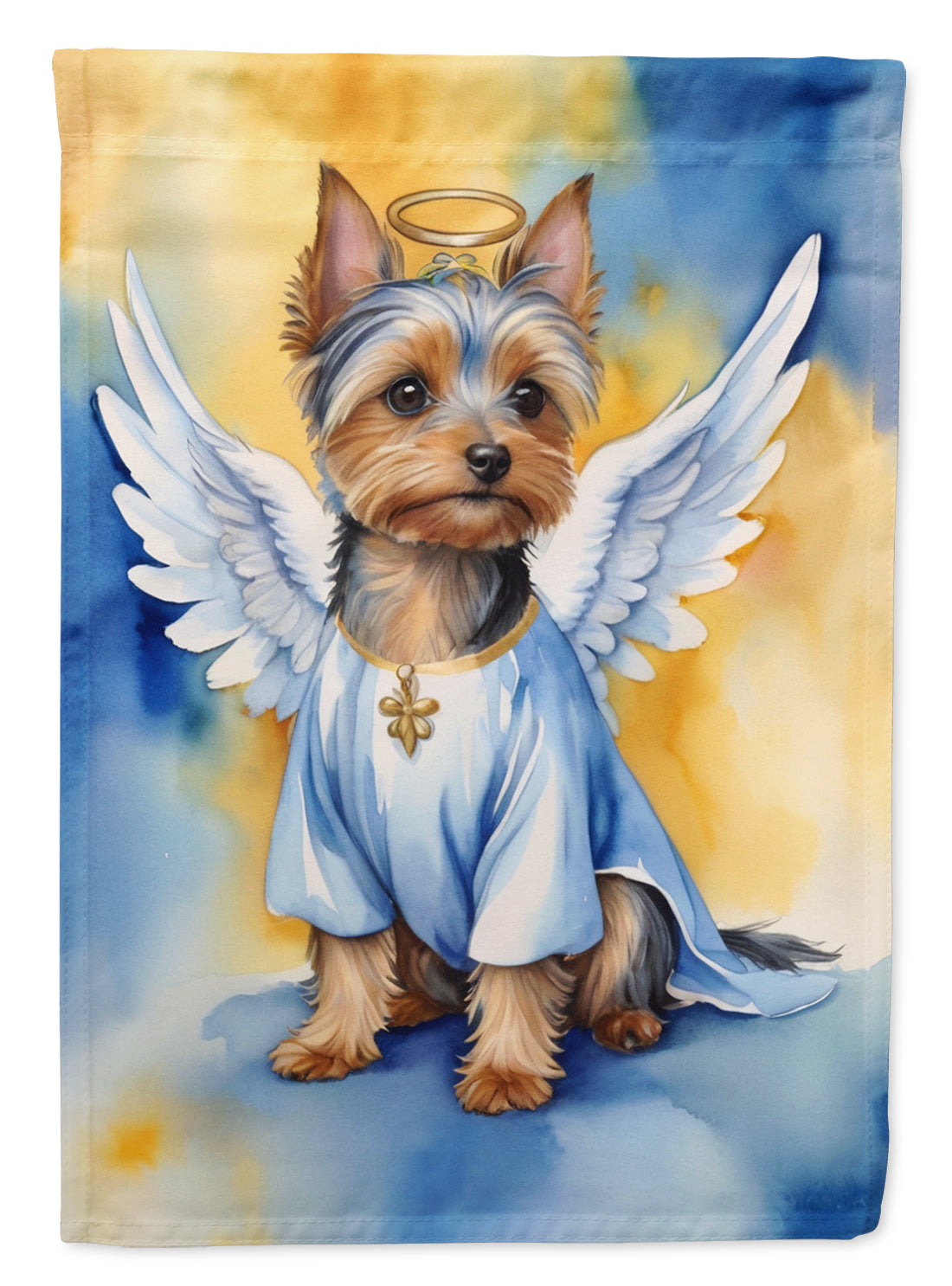 Buy this Silky Terrier My Angel House Flag