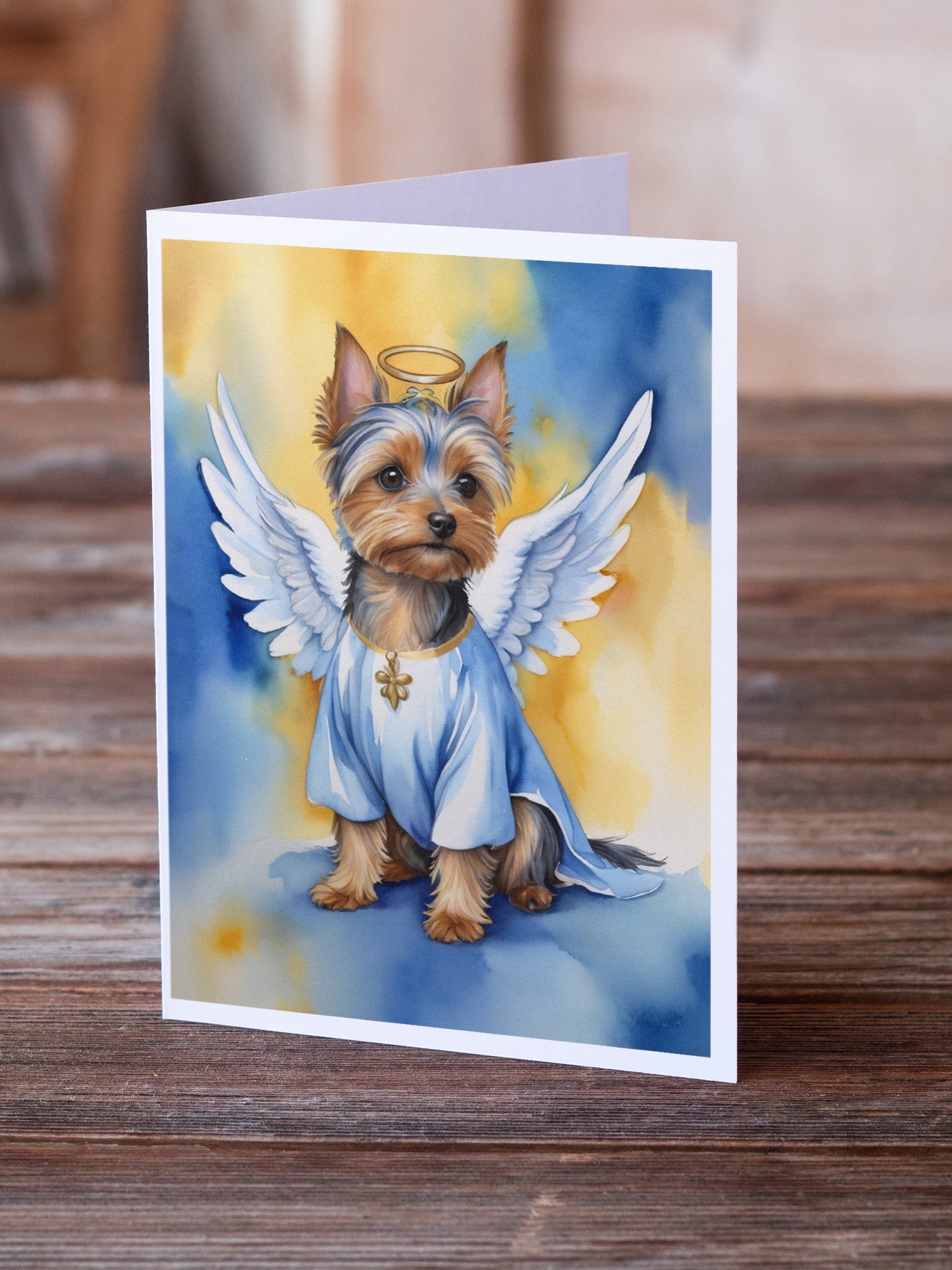 Buy this Silky Terrier My Angel Greeting Cards Pack of 8