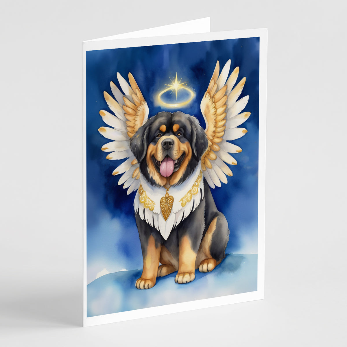 Buy this Tibetan Mastiff My Angel Greeting Cards Pack of 8