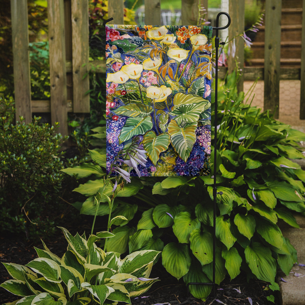 Arum Lilies by Neil Drury Flag Garden Size DND0001GF.