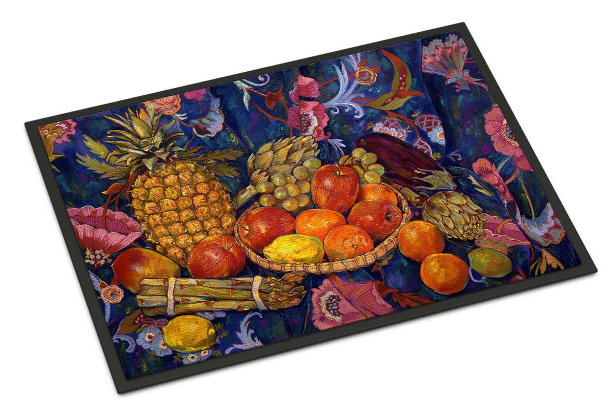 Fruit &amp; Vegetables by Neil Drury Indoor or Outdoor Mat 18x27 DND0018MAT - the-store.com