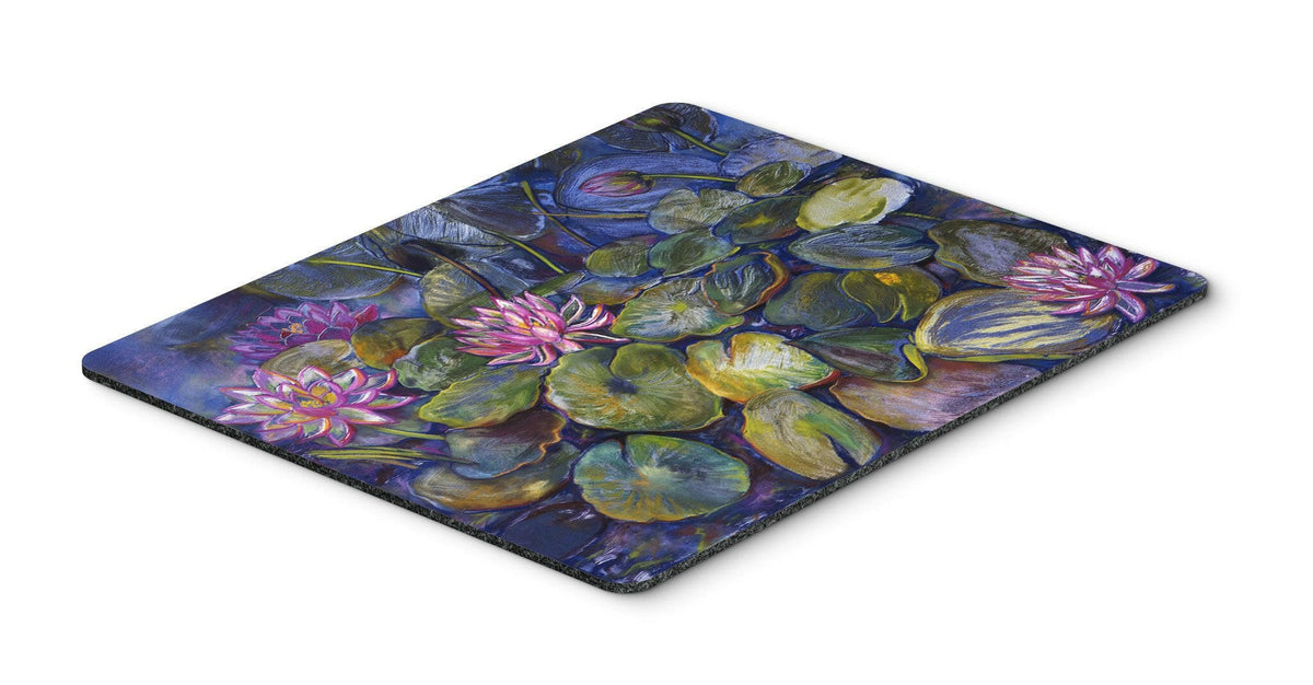 Waterlilies by Neil Drury Mouse Pad, Hot Pad or Trivet DND0133MP by Caroline&#39;s Treasures