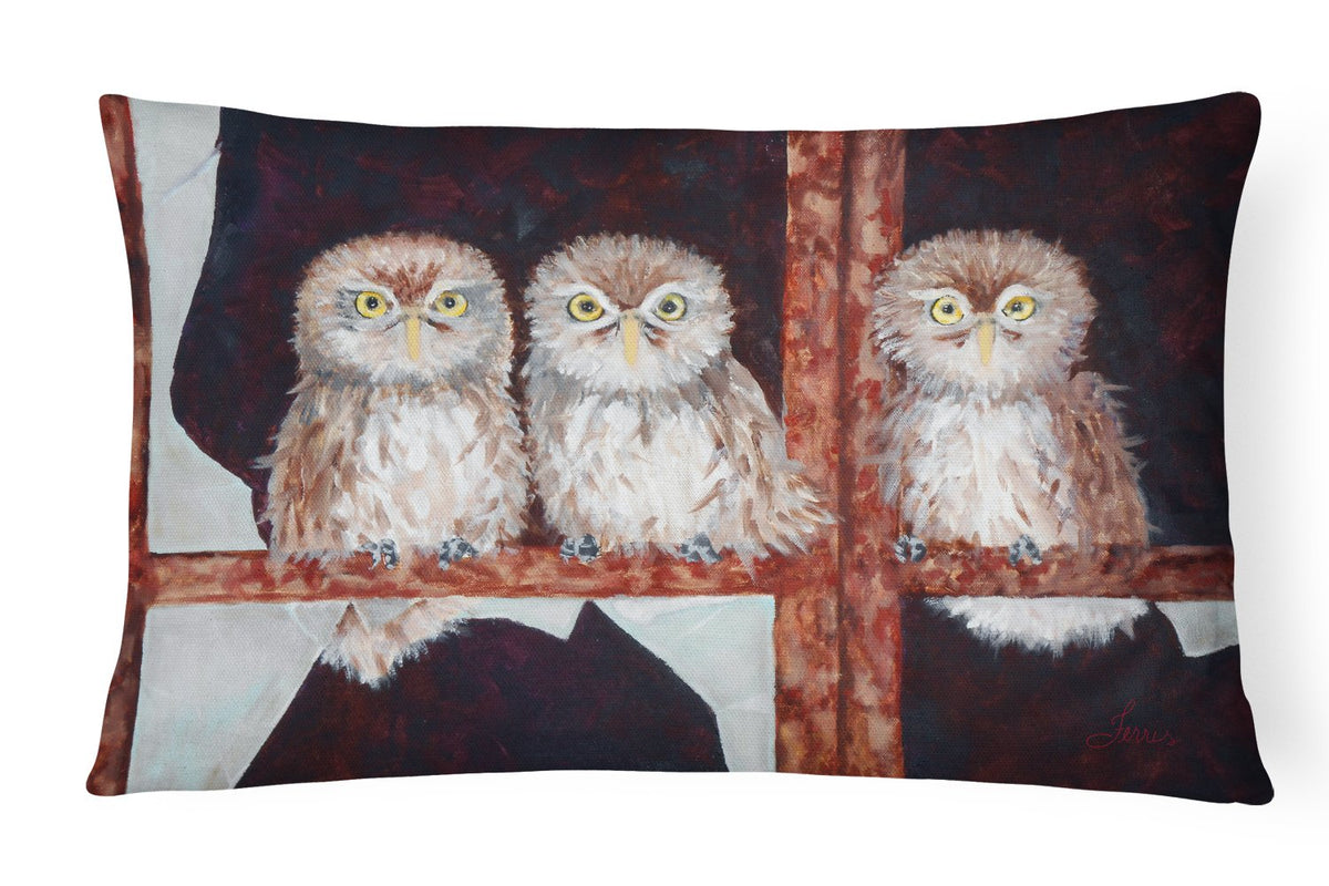 Buy this Owls by Ferris Hotard Canvas Fabric Decorative Pillow
