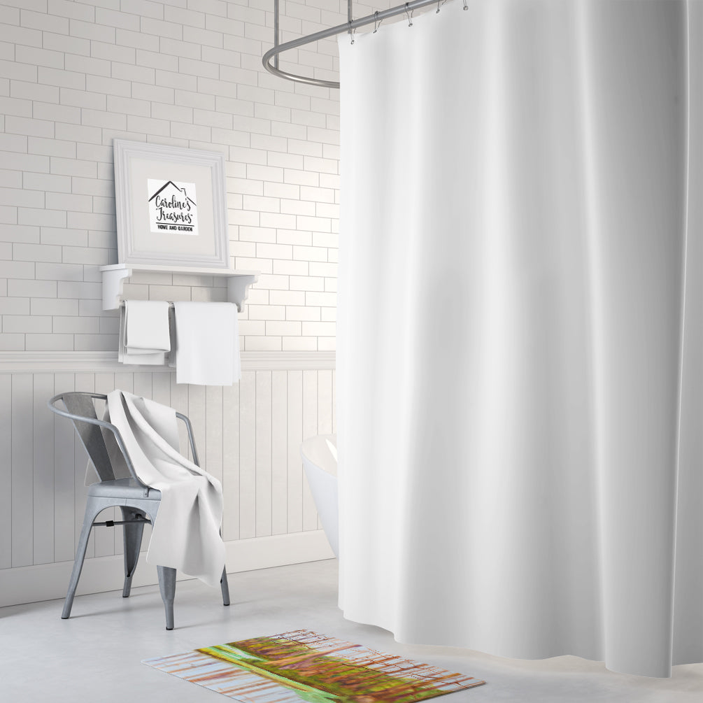 Caroline's Treasures Bayou by Ferris Hotard Machine Washable Memory Foam Mat