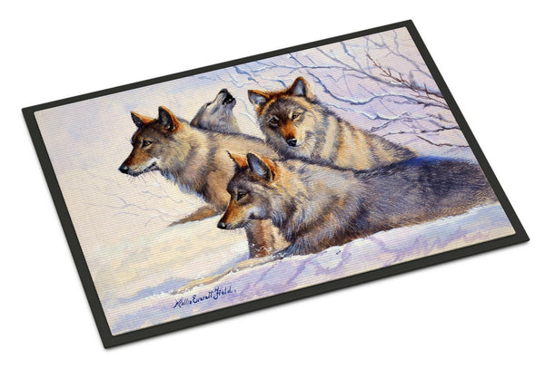 Wolves by Mollie Field Indoor or Outdoor Mat 24x36 FMF0007JMAT - the-store.com