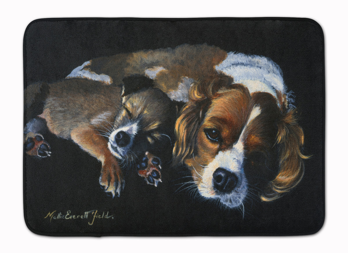 Cozy Pals with Cavalier Spaniel Machine Washable Memory Foam Mat FMF0022RUG - the-store.com