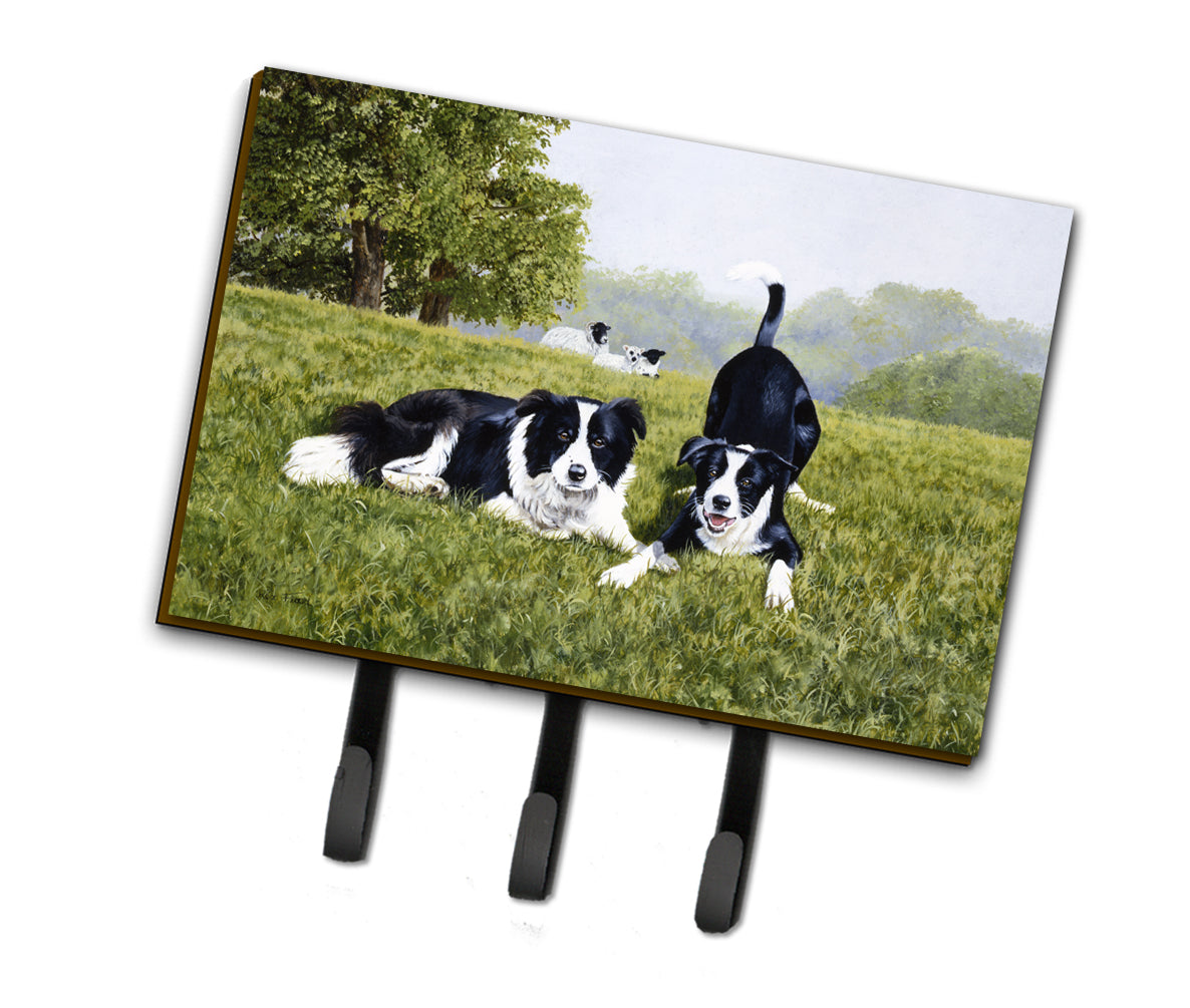 Let&#39;s Play Border Collie Leash or Key Holder FRF0014TH68