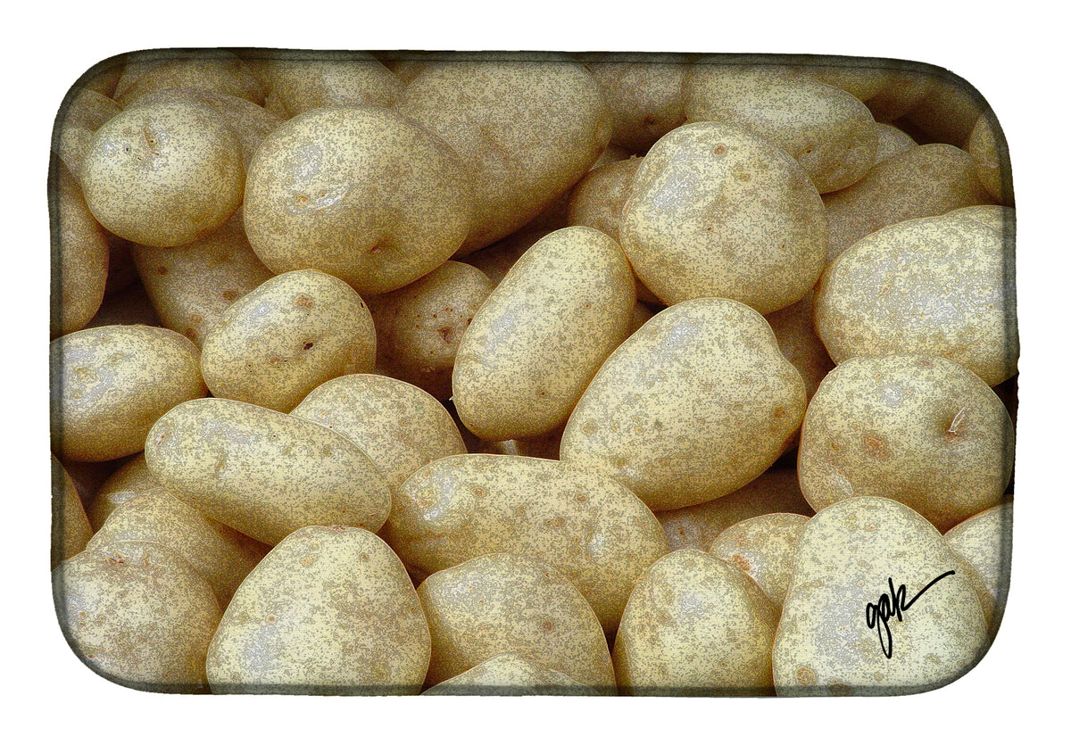 Potatoes by Gary Kwiatek Dish Drying Mat