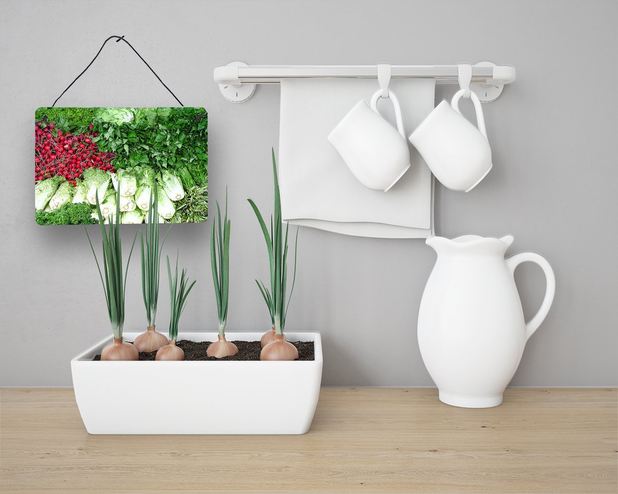 Caroline's Treasures Salad by Gary Kwiatek Wall or Door Hanging Prints