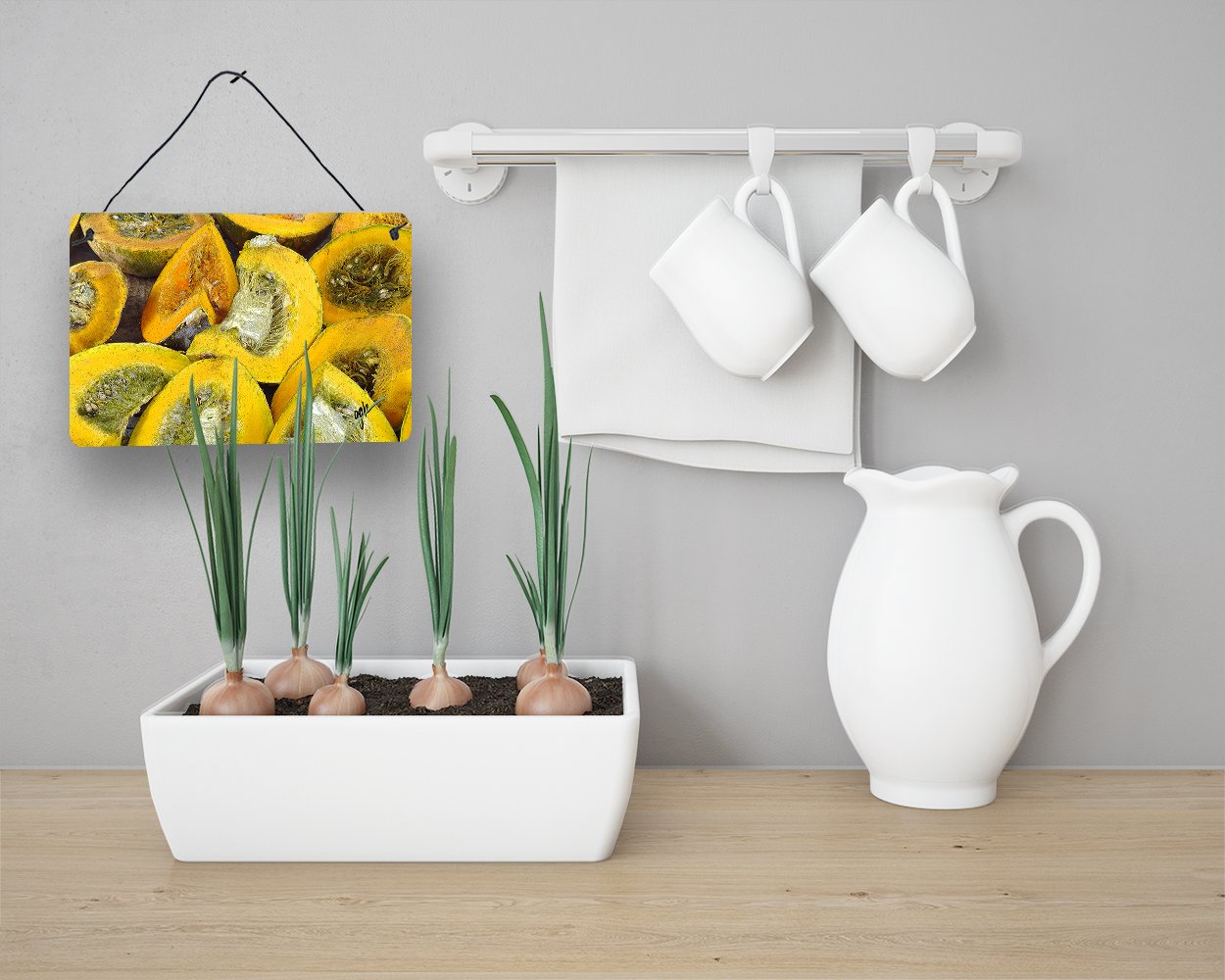 Caroline's Treasures Squash by Gary Kwiatek Wall or Door Hanging Prints