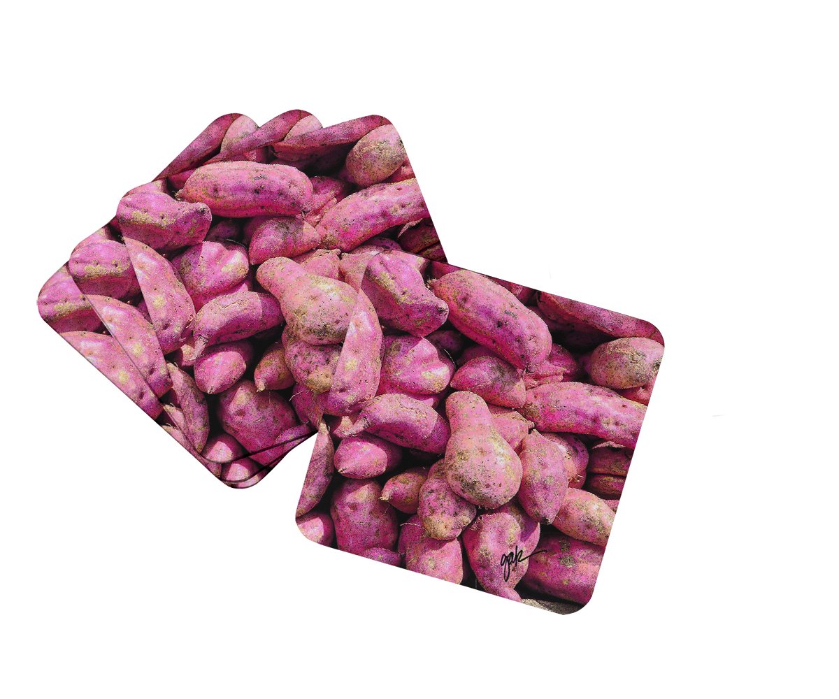 Buy this Sweet Potatoe by Gary Kwiatek Foam Coaster Set of 4