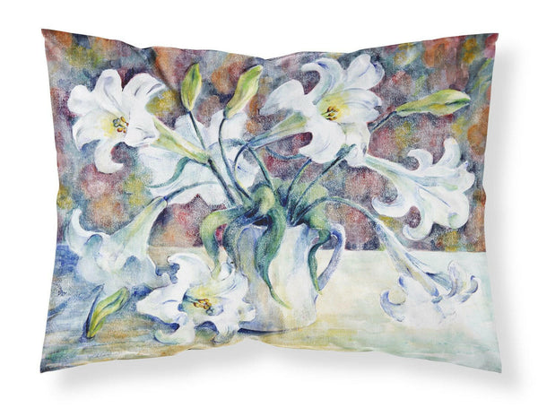 Easter Lillies Fabric Standard Pillowcase GFGO0014PILLOWCASE by Caroline's Treasures
