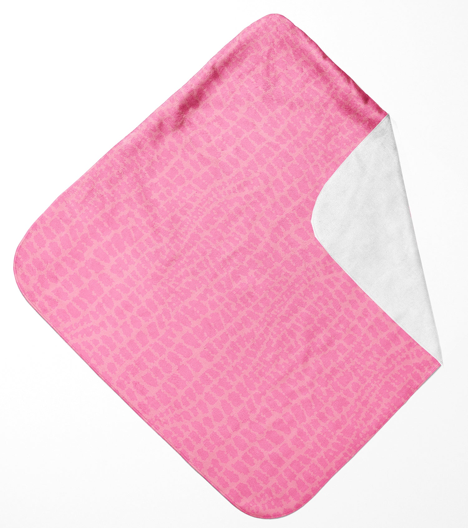 Pink Monster Soft and Absorbent Hooded Baby Towel - the-store.com
