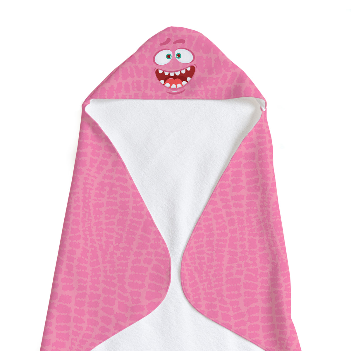 Buy this Pink Monster Soft and Absorbent Hooded Baby Towel