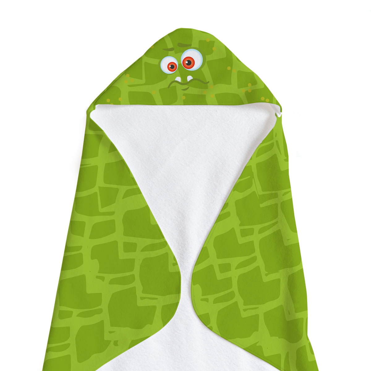 Buy this Green Monster Soft and Absorbent Hooded Baby Towel